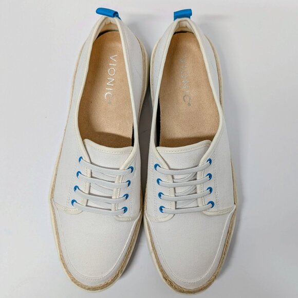 Vionic Jovie Canvas Sneakers in White - NWT - Picture 3 of 16